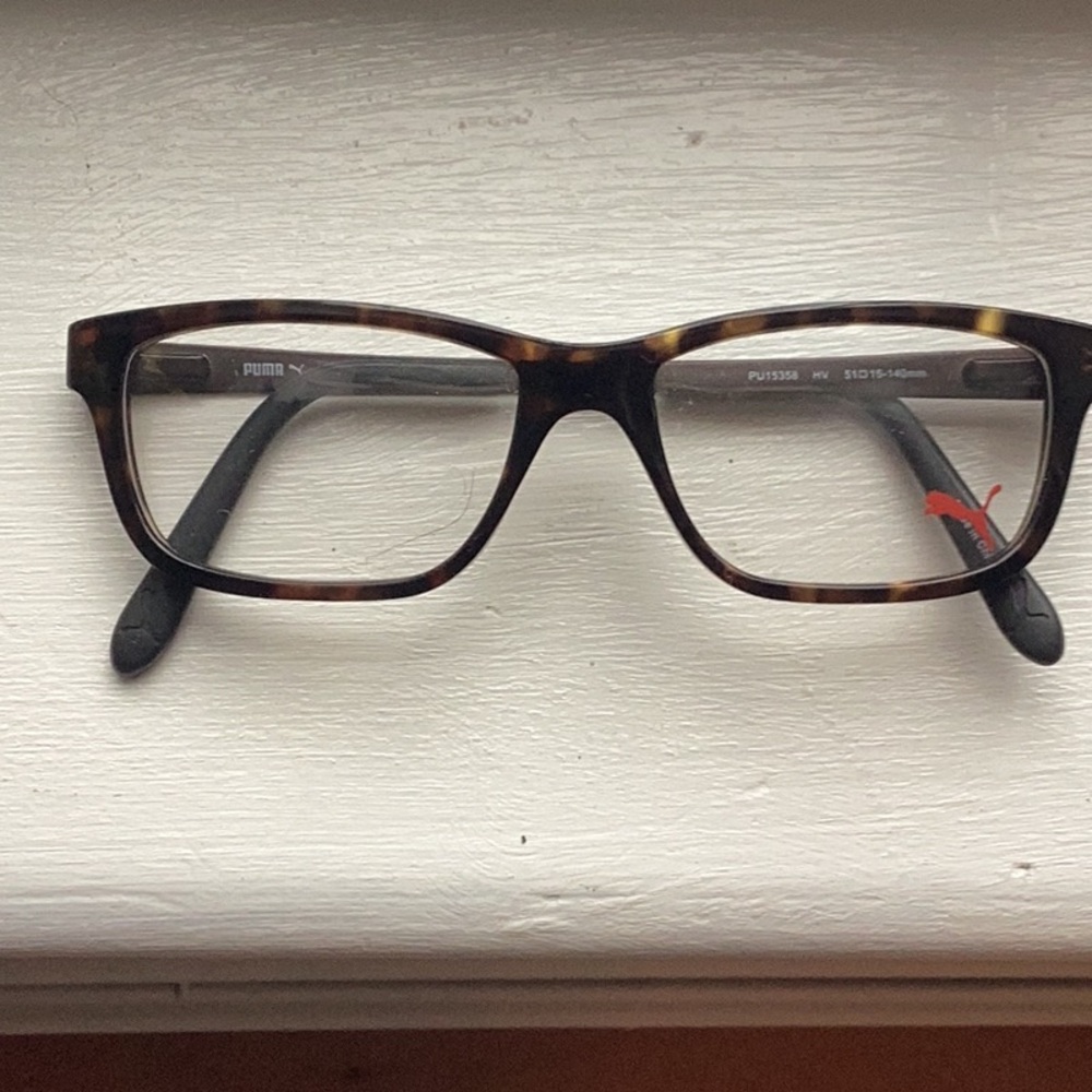 Puma Tortoise Shell Eyeglasses